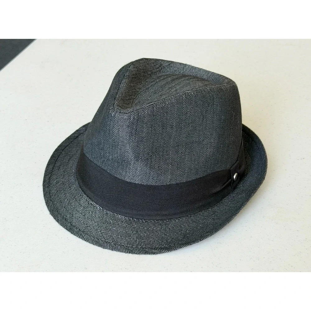 Vintage Stetson Men's Large/X-Large All American Gray Canvas Fedora